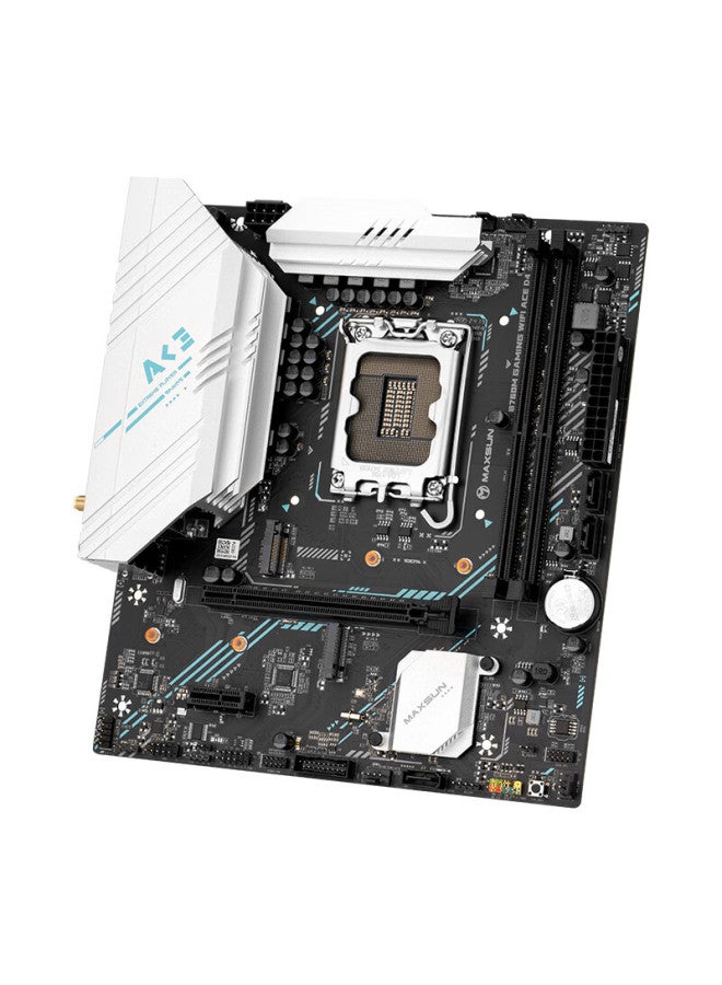 MAXSUN Mingxuan Ms-b760m Gaming Wifi Ace D4 Cpu 12490f/13400f/13600kf - Image 3