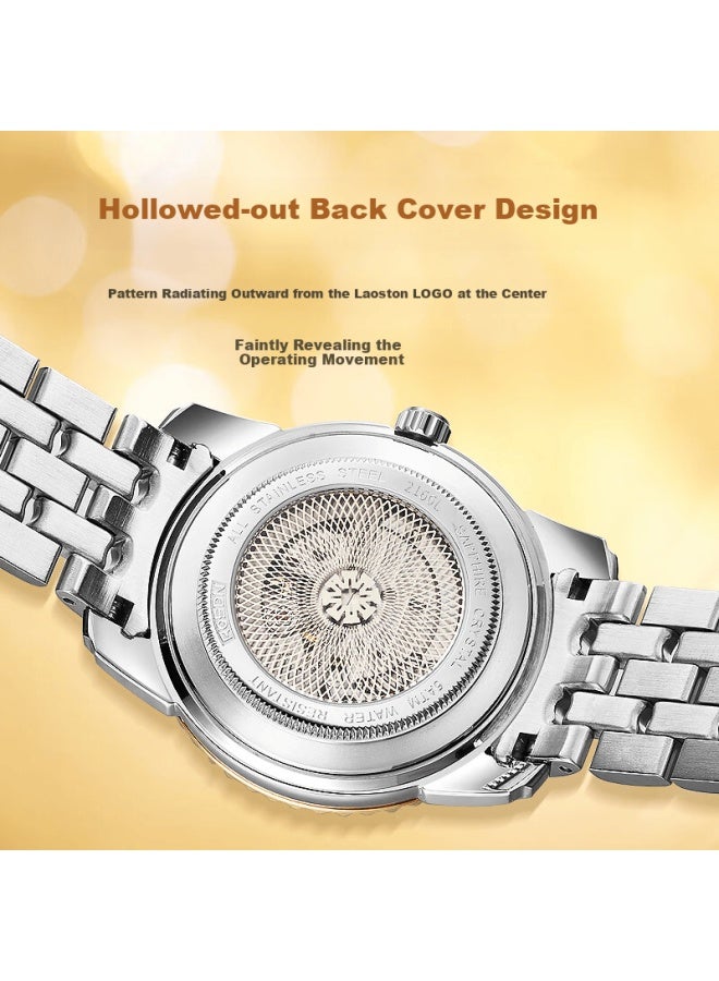 Rosdn Lucky Auspicious Women's Watch Luminous Waterproof Automatic Mechanical Top Brand Birthday Gift For Wife - Image 2