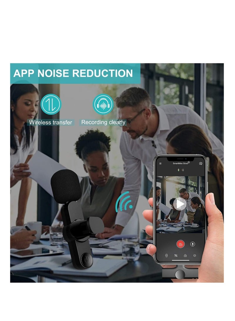 iphone Wireless Lavalier Microphone For IPhone, Plug Play, Portable Audio Video Recording Mic for Youtube, Live Stream, Vlog, Interview, Laptops PC - Image 4
