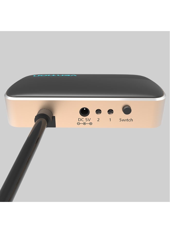 VENTION 2 In 1 Out VGA Switcher 1M Black Metal Type Model # DBCBF - Image 4