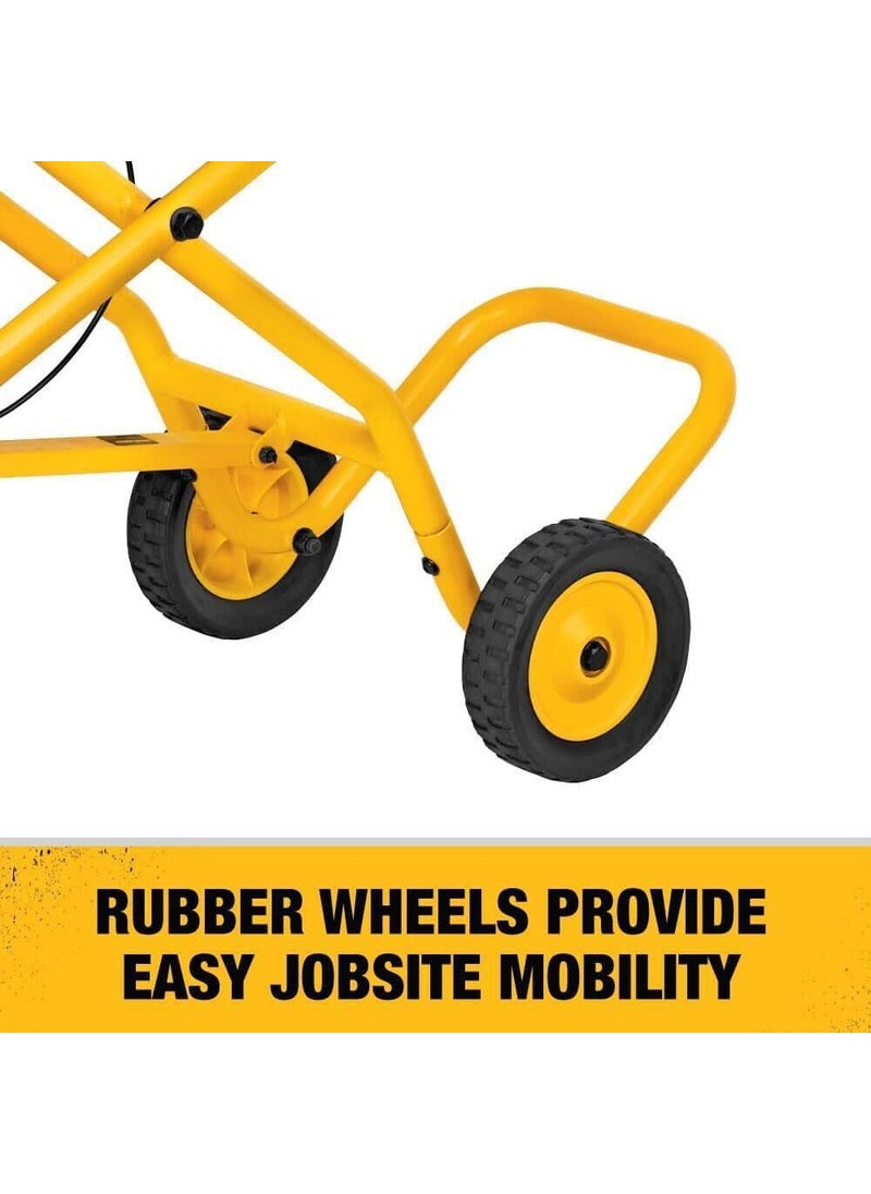 DEWALT DEWALT Miter Saw Stand With Wheels DWX726 Yellow  - Image 5