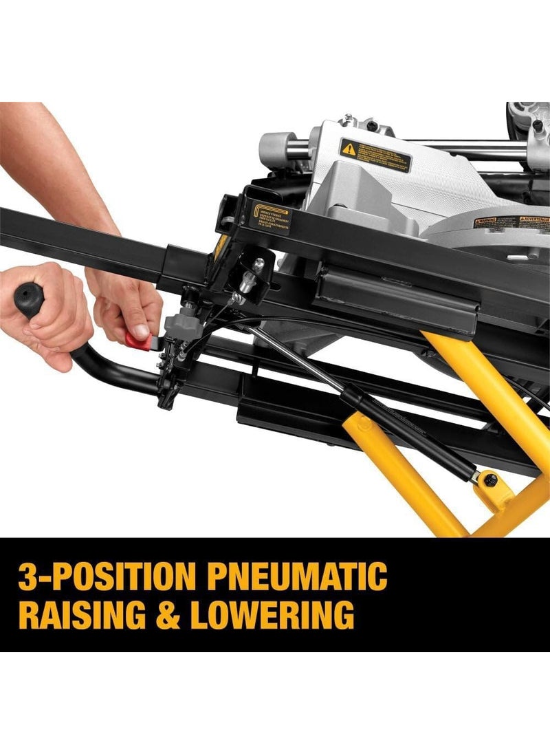 DEWALT DEWALT Miter Saw Stand With Wheels DWX726 Yellow  - Image 4