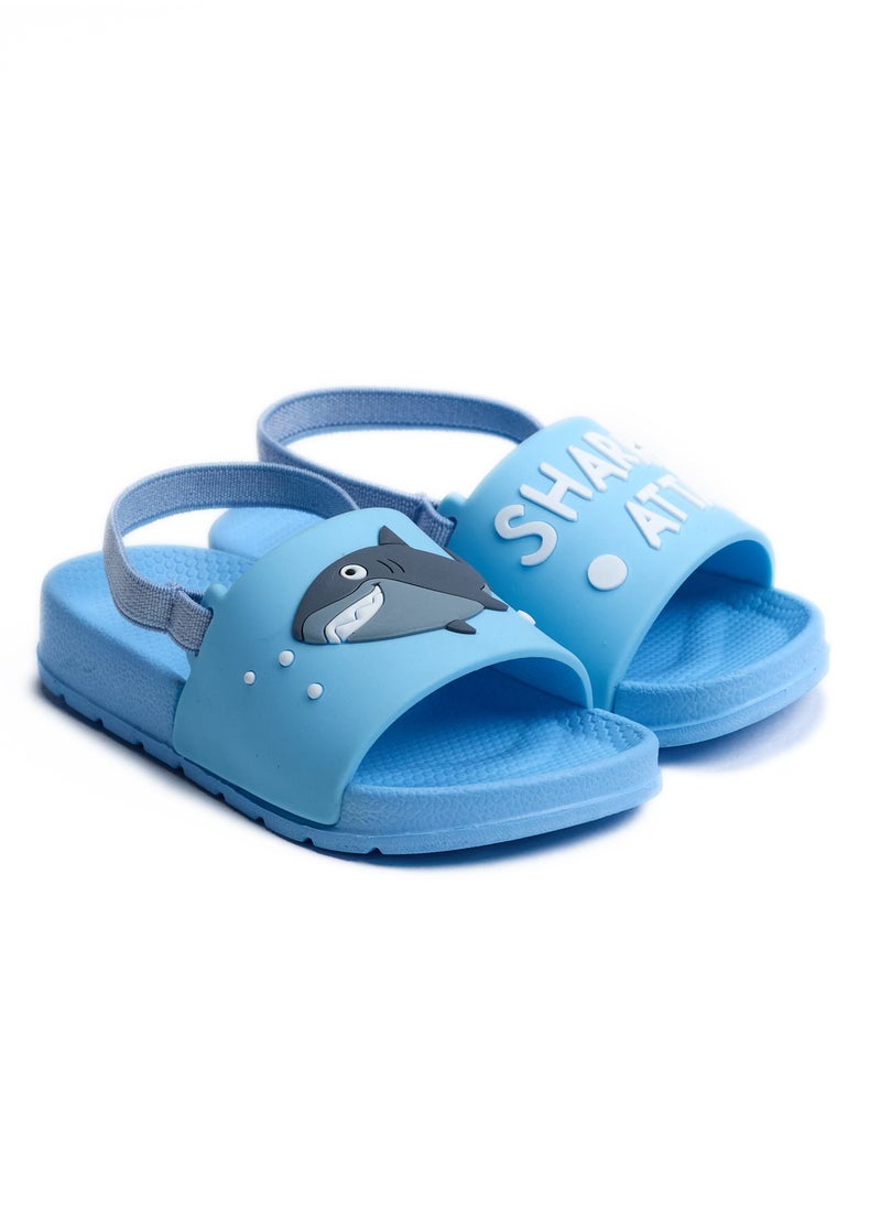 Onda - Disney Shark Clog  Light Blue For Baby - Image 1