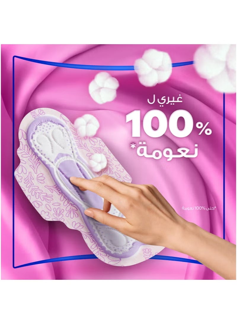 Always Maxi Thick Cotton-Soft Sanitary Pads with Wings, 30 Pads - Image 4