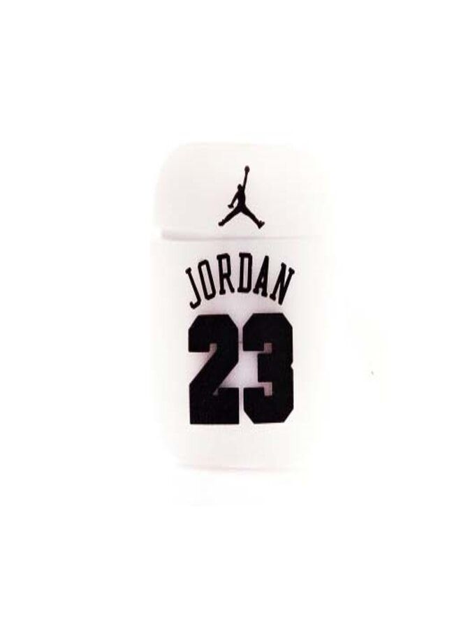 Jordan 23 Apple AirPods Case White - Image 1