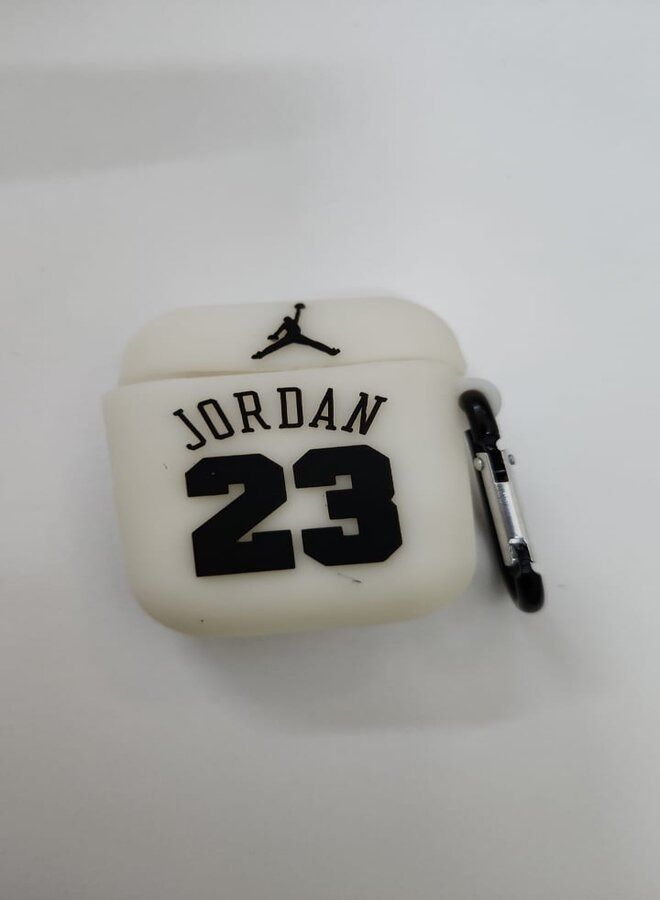 Jordan 23 Apple AirPods Case White - Image 2