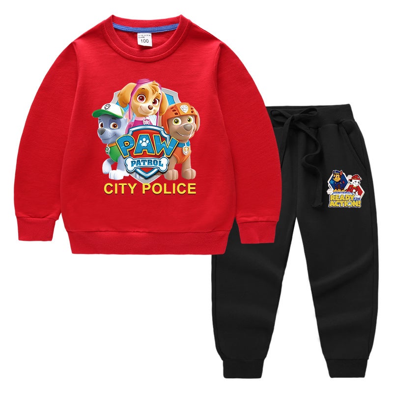 2023 Best Selling Hooded Sweater Children's Clothing Sets For Boys Girls Kids . Autumn Winter Wear Best Collection Kids Two Pieces Sets | Legacy Boutiques main image 0