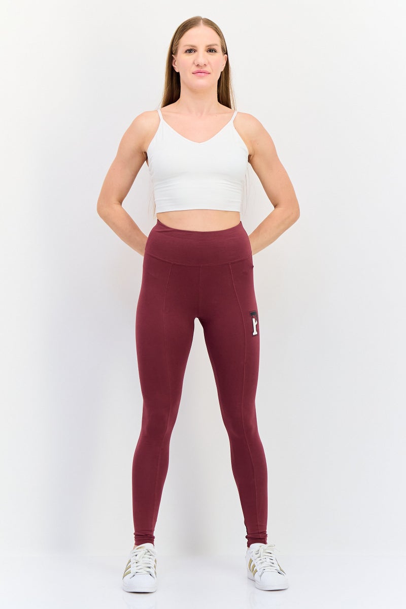 PUMA سراويل رياضية نسائية مناسبة في الهواء الطلق، مارون - Image 3