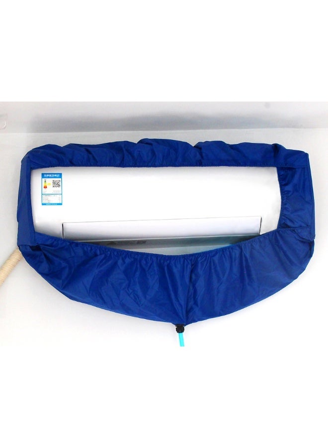 Air conditioner cleaning cover, dust removal cleaning bag, suitable for large 2P-3P wall-mounted air conditioner maintenance with tube (for air conditioners within 1.25 meters in length)  - Image 1
