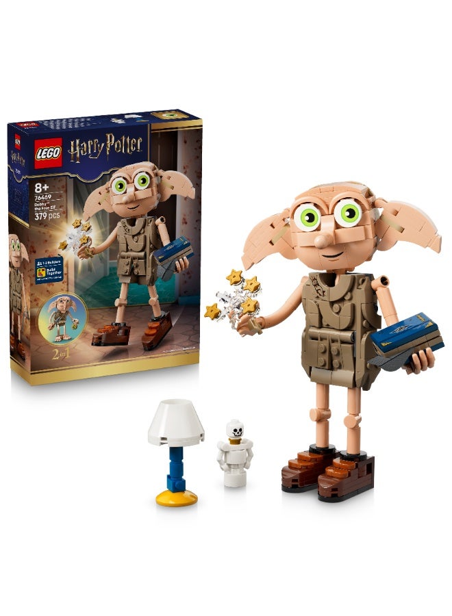 LEGO Harry Potter Dobby the Free Elf Building Toy 76469 (Age 8+, 379 Pieces) - Image 1
