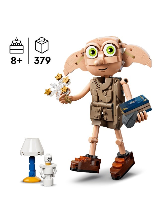 LEGO Harry Potter Dobby the Free Elf Building Toy 76469 (Age 8+, 379 Pieces) - Image 5