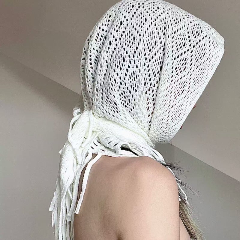 Bohemian Fringe Triangle Scarf Belt - Image 4