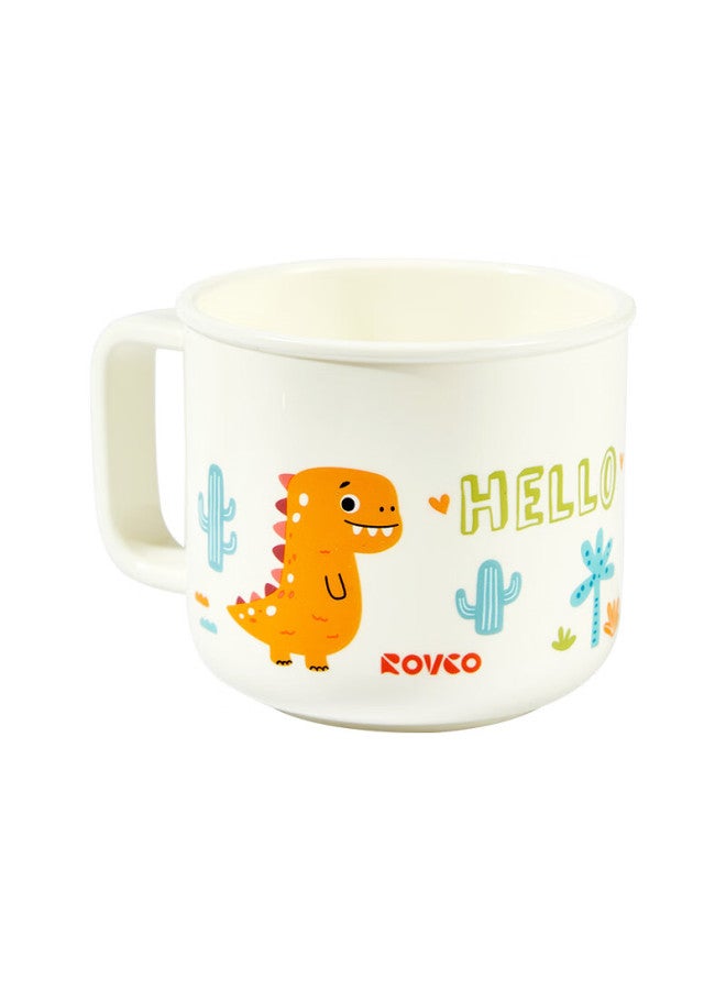 Rikang Children's Water Cup, Baby Microwave-safe Milk Cup, Infant Juice Cup, Toothbrush Cup, 3407-2 Dinosaur - Image 2