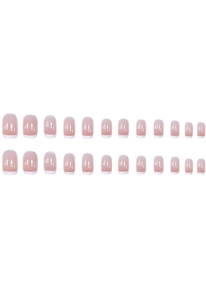Generic اضغط على أظافر 24 قطعة أظافر صناعية  - Image 2