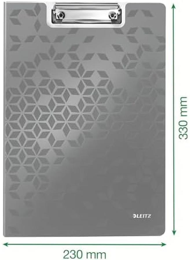 LEITZ Wow A4 Clip Folder Blue - Image 4