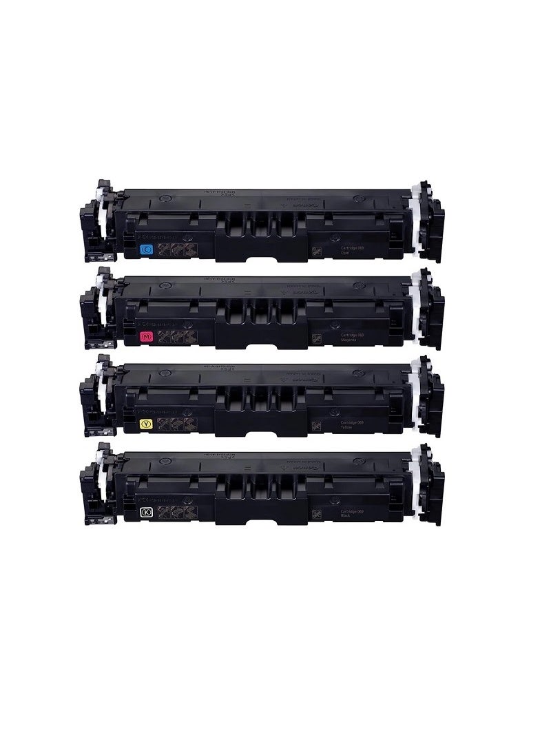 CRG 069 Set Toner Cartridge Replacement For Canon i-SENSYS MFP MF752, MF754, LBP673 (Black Cyan Yellow Magenta) - Image 2