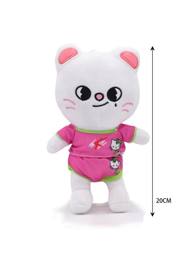 Generic - New Arrival Street Children Cute Star Doll Plush Toy (Swimsuit White Cat) - Image 1