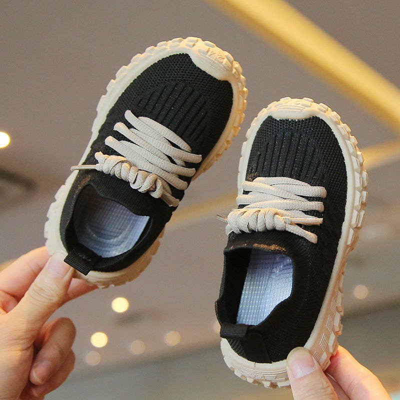 Mesh Sneakers Lightweight Flexible Sole Walking Shoes For Kids Indoor And Outdoor Activities - Image 2