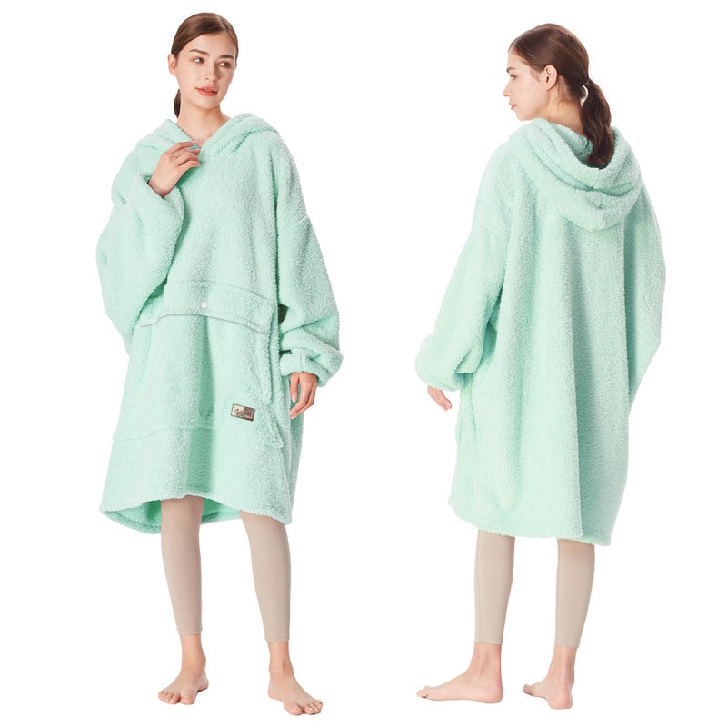 Catalonia Catalonia Oversized Blanket Hoodie Sweatshirt  Wearable Lounging Fleece Pullover  Gift for Adults Women Men Kids Wife  - Image 2