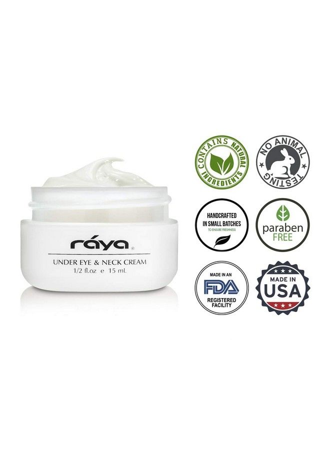 Raya Undereye & Neck Cream (408) : Revitalizing And Fortifying Antiaging Treatment For The Eye Area And Neck : Revives Fatigue And Helps Reduce Lines And Wrinkles - Image 5
