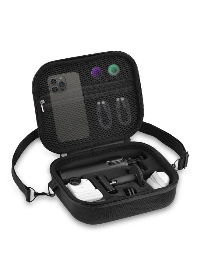 BRDRC Carrying Case for Insta360 GO Ultra, Portable Nylon Travel Storage Bag, Hard Protective Case with Shoulder Strap for Insta360 GO Ultra Camera Accessories - Image 1