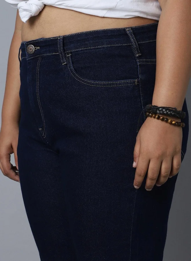 HIGH STAR  Women Indigo Jeans for Women | Best Price UAE