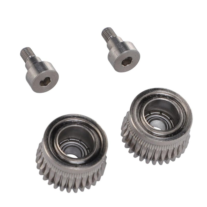 YDuupxe Hardened Steel Plated Extruder Gear 3D Printer Accessories 3D Printer Components Spare Parts Dual Drive Kit with 55HRC Hardness for K1 K1C K1 Ender 3 V3 - Image 3