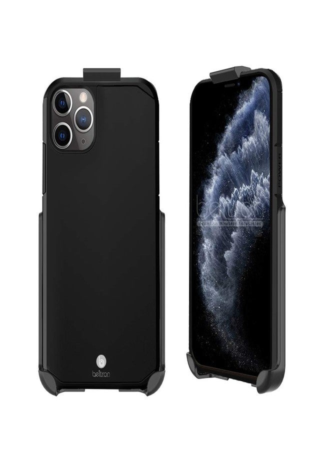 BELTRON Case with Belt Clip for iPhone 11 Pro, Slim Full Body Protection Heavy Duty Hybrid Case & Rotating Belt Clip Holster with Built in Kickstand for iPhone 11 Pro 5.8" - Image 1