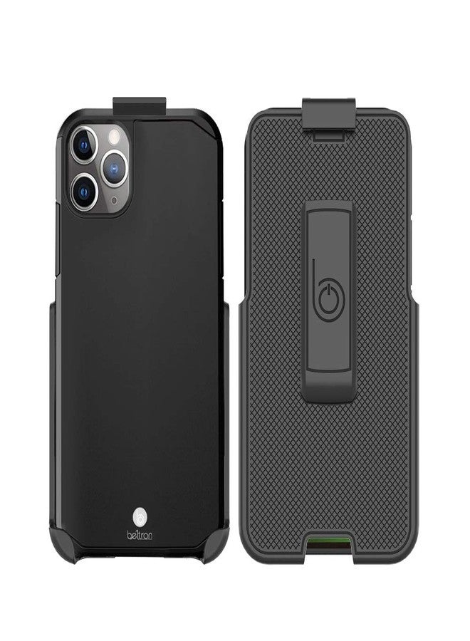 BELTRON Case with Belt Clip for iPhone 11 Pro, Slim Full Body Protection Heavy Duty Hybrid Case & Rotating Belt Clip Holster with Built in Kickstand for iPhone 11 Pro 5.8" - Image 4