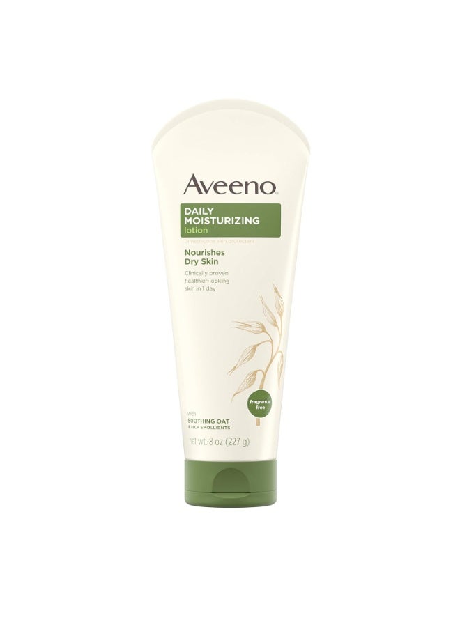 Aveeno Active Naturals Daily Moisturizing Lotion, Fragrance Free, 227g - Image 1