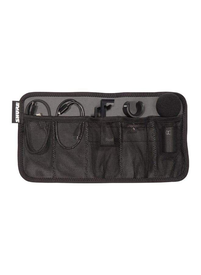 Shure 6-Piece Premium Digital Stereo Condenser Microphone MV88+ Video Kit Black - Image 5