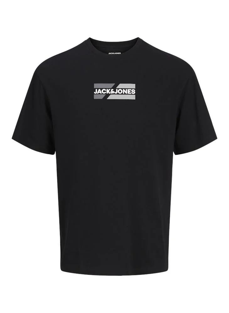 JACK & JONES  3 Pack JJECORP Graphic Crew Neck T-Shirt for Men | Best Price UAE