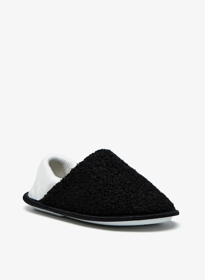 LBL by Shoexpress Boys Textured Slip On Bedroom Shoes By Shoexpress