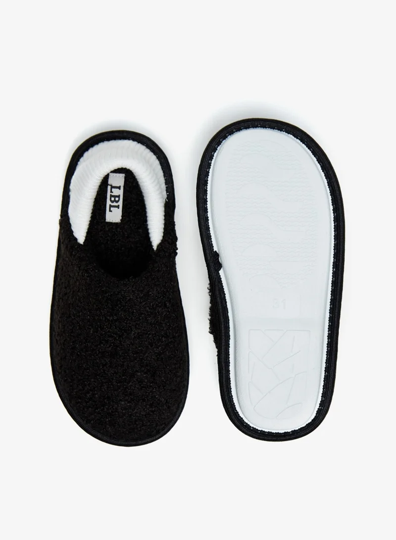 LBL by Shoexpress Boys Textured Slip On Bedroom Shoes By Shoexpress