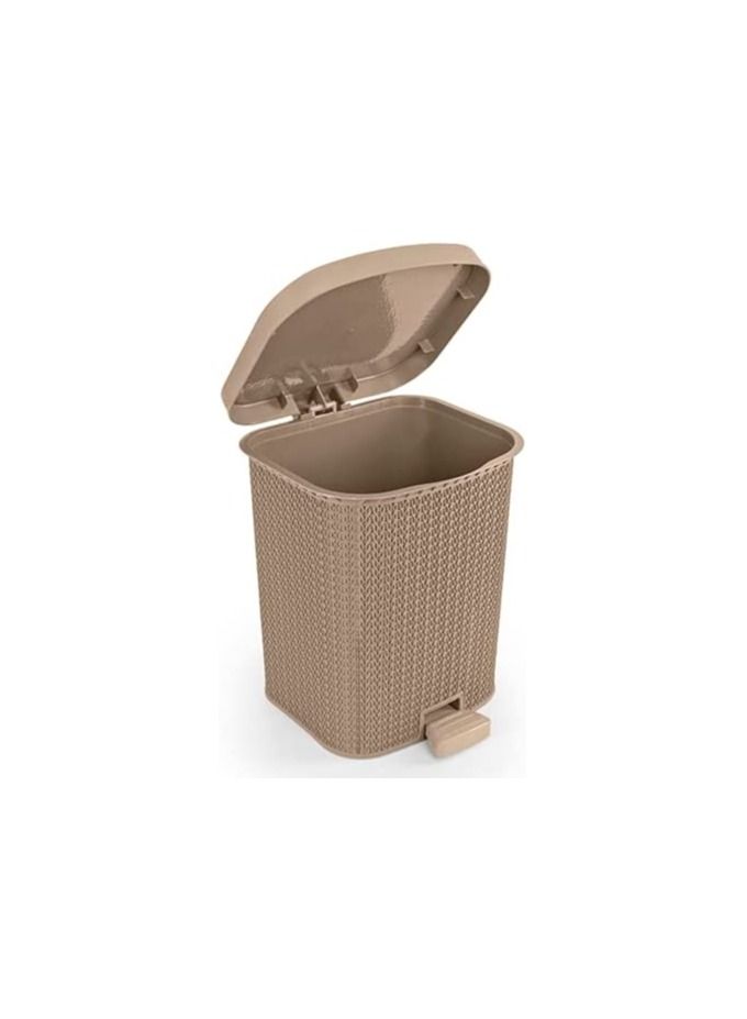 Turt Tart Large Trash Can - Beige 622199965687 - Image 3