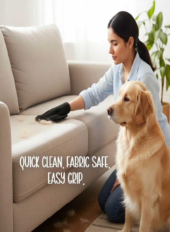 Tilting Heads FurSwipe Glove for Pet Hair Removal | Reusable Lint Remover for Dogs & Cats | Fabric-Safe, Quick Cleaning for Sofa, Clothes & Carpets - Image 5
