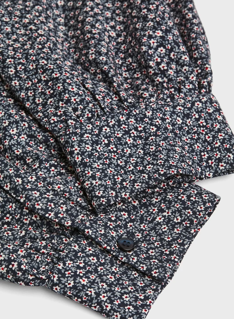 H&M Floral Print Dress