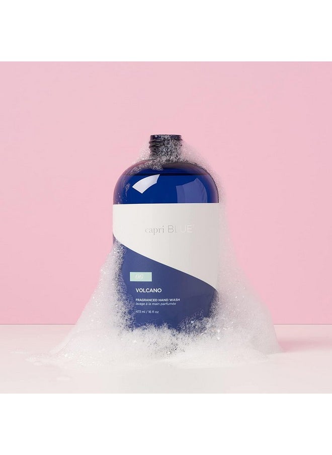 Capri Blue Hand Wash Refill - Volcano Liquid Hand Soap Refill - Moisturizing Hand Soap For Skin Care Routine - Liquid Soap Refill With Notes Of Tropical Fruits And Sugared Citrus (16 Fl Oz)  - Image 1