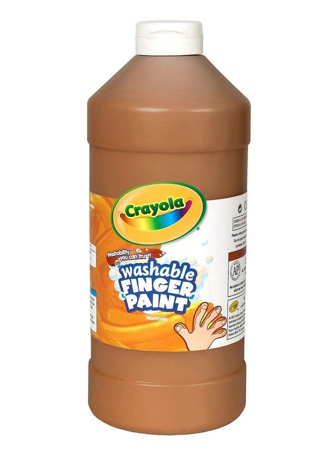 Crayola Fingerpaint Brown 32 Ounces Washable Kids Paint Ages 3+ - Image 2