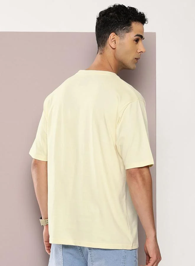 Dillinger Road Again Graphic Print Oversized T-Shirt by Styli