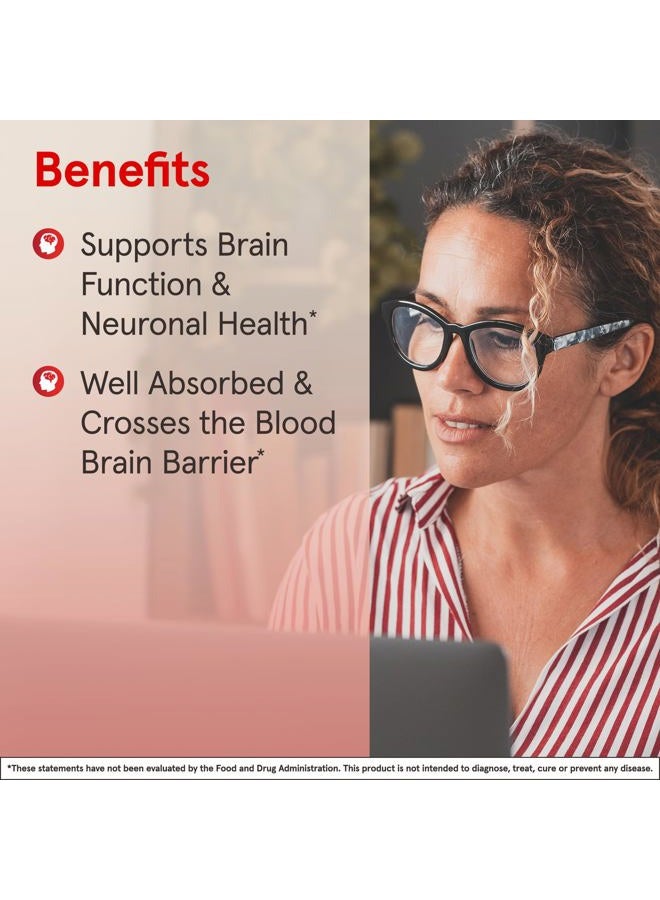jarrow formulas ألفا جي بي سي، 300 ملغ، مكمل غذائي، مكملات صحة الدماغ للبالغين، 60 كبسولة نباتية، إمداد لمدة 30 يومًا - Image 4