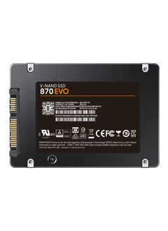 ماركة غير محددة قرص SSD داخلي بحجم 2.5 بوصة، 870 EVO سعة فعلياً 128GB، مع إمكانية توسعة وترقية الذاكرة الافتراضية إلى 4 تيرابايت – واجهة SATA3 بسرعة نقل 6.0Gb/s، متوافق مع SATA 1.0/2.0، مثالي لترقية وتوسيع التخزين  - Image 2