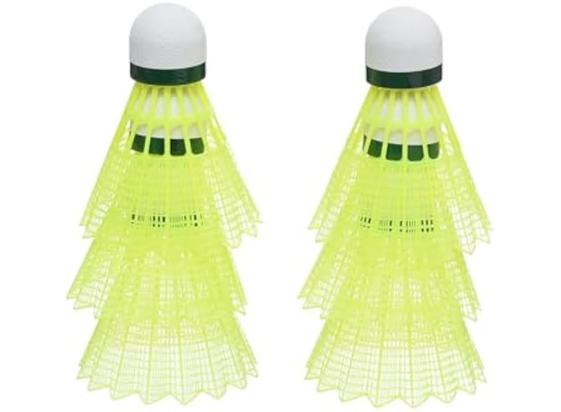 Durable badminton shuttlecocks, 6 pieces - Image 1