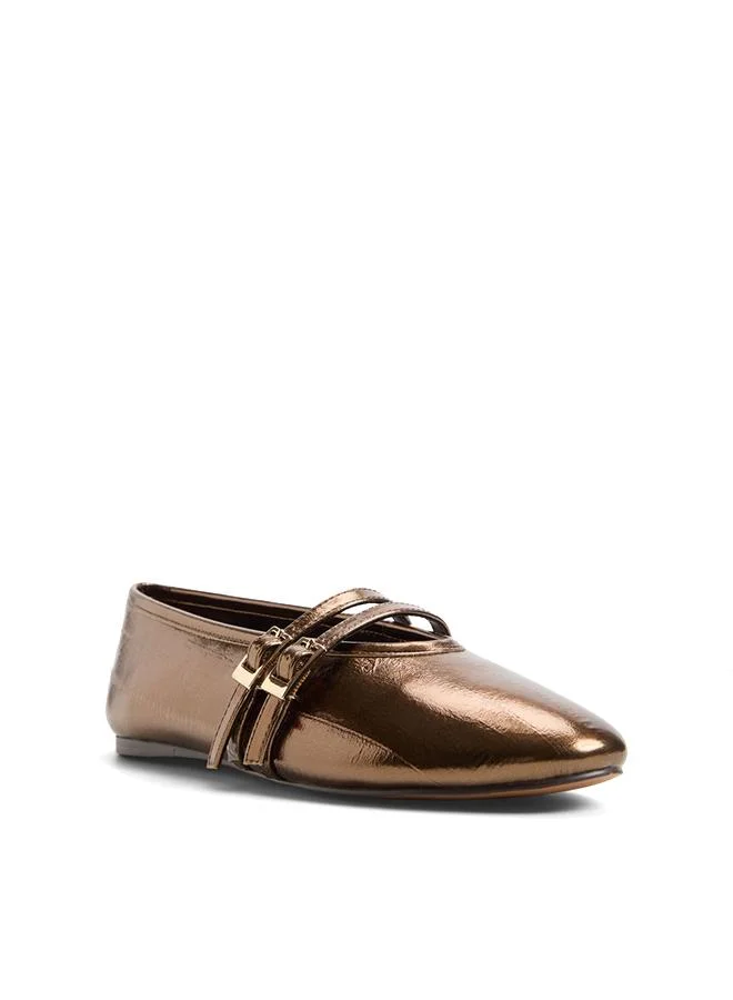Aldo  Ulelibaen Ladies Brown Mary Jane for Women | Best Price UAE