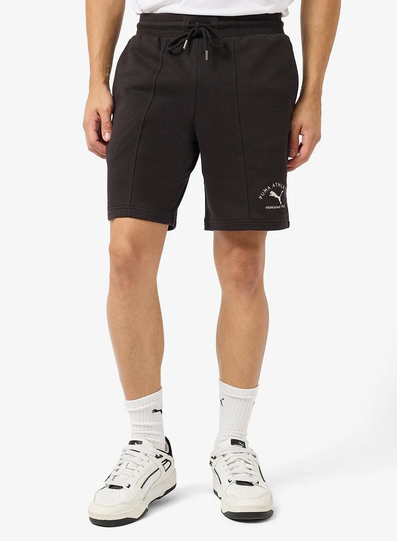 PUMA Class 8" Pintuck Shorts Men