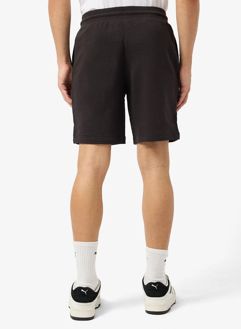 PUMA puma black Class 8" Pintuck Shorts Men for Men | Best Price UAE