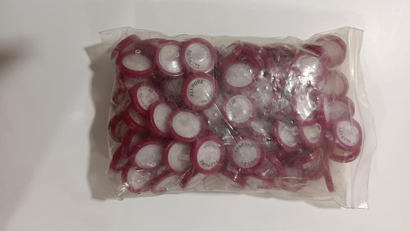 RASAYAN Syringe Filters PVDF Membrane Diameter 13 mm, Pore Size 0.45 μm Diameter, Pack of 100 - Image 2