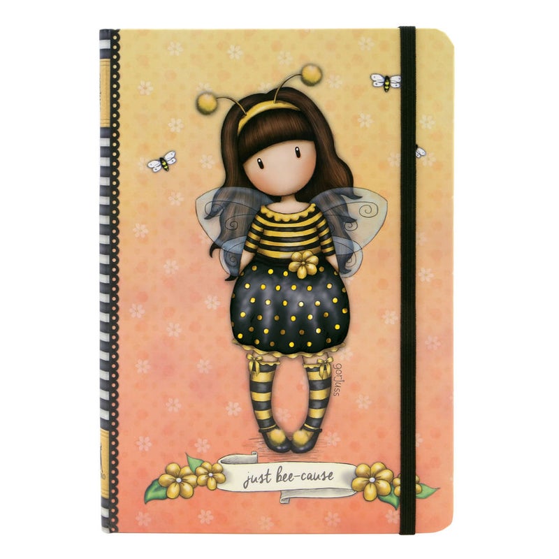 SANTORO Hardcover Notebook - Bee Loved 230Ec59