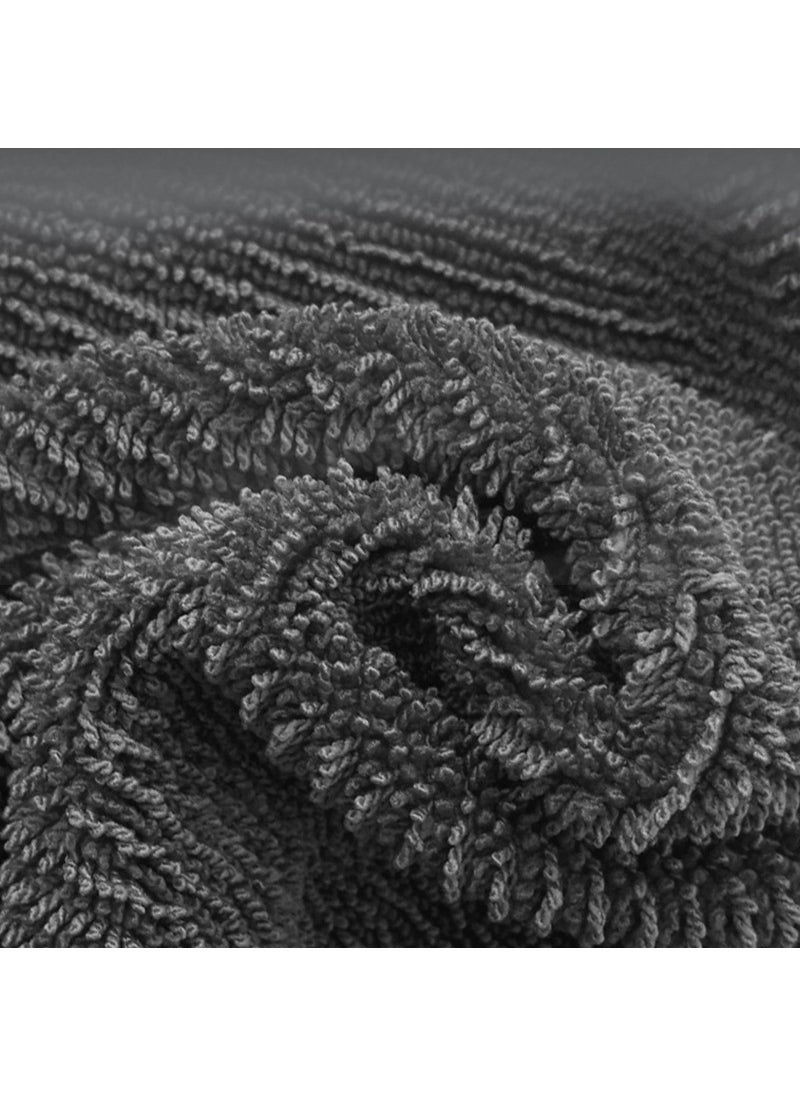 Generic - 600GSM thickened twist braid cloth car wash towel special rag absorbent car towel car cleaning tadpole cloth - Image 1