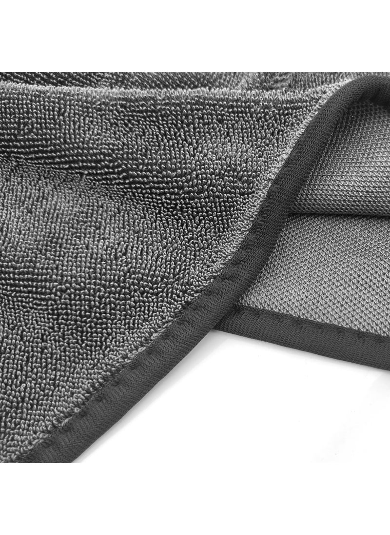 Generic - 600GSM thickened twist braid cloth car wash towel special rag absorbent car towel car cleaning tadpole cloth - Image 1